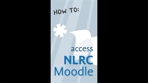 nlrc moodle login|NLRC .